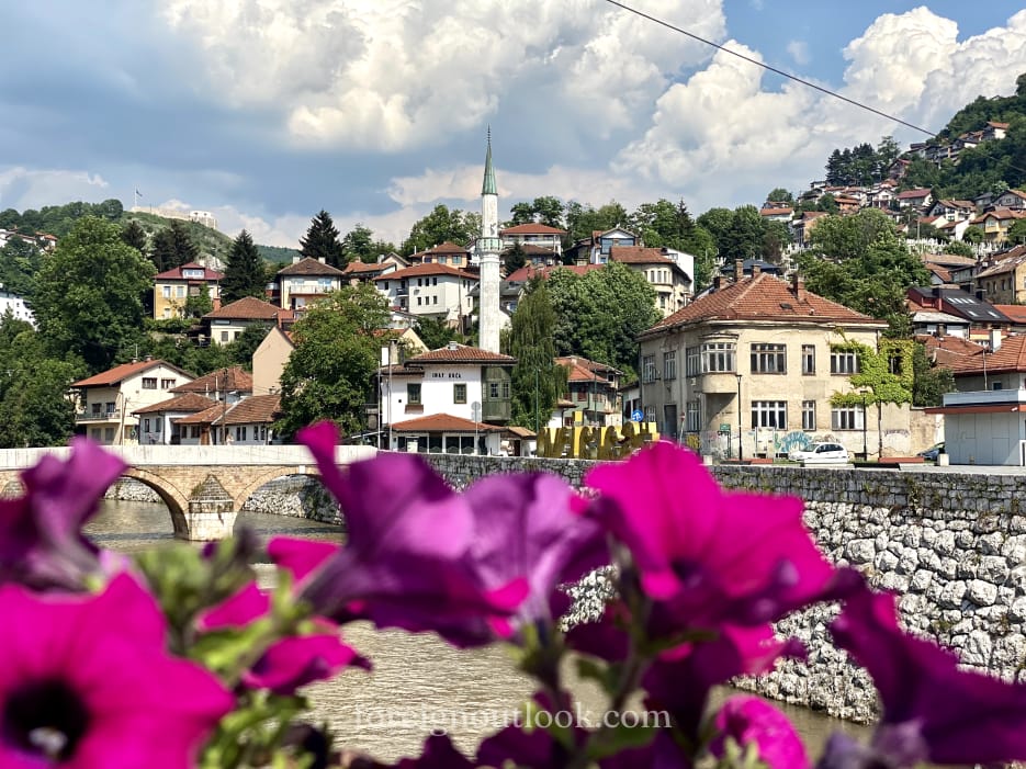 Flower Bridge in Sarajevo