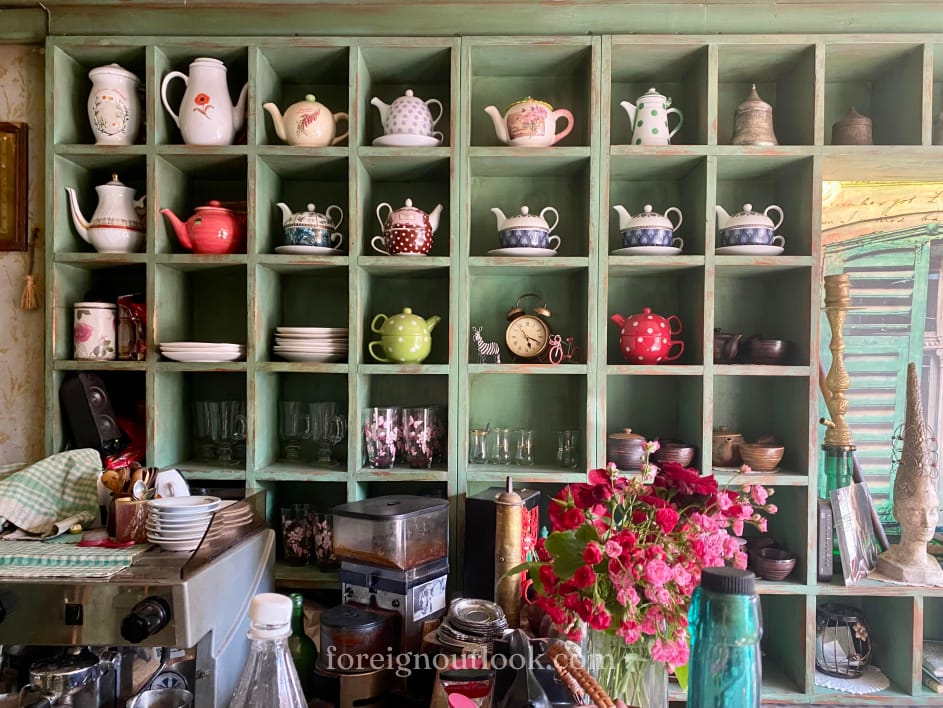 Teapots Shelf